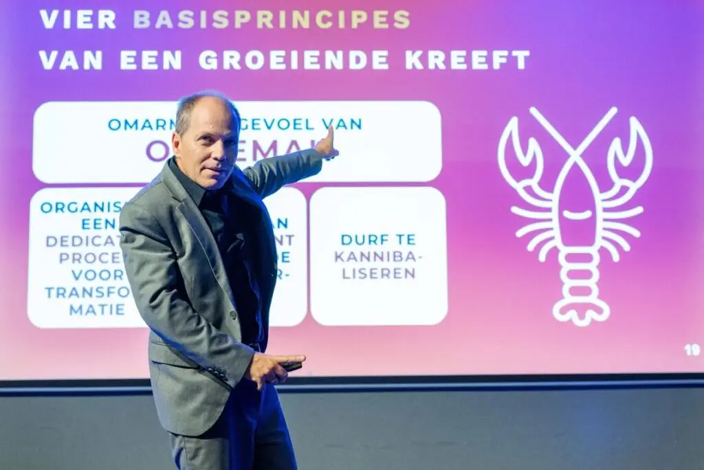 kreeft als metafoor transformatiespreker