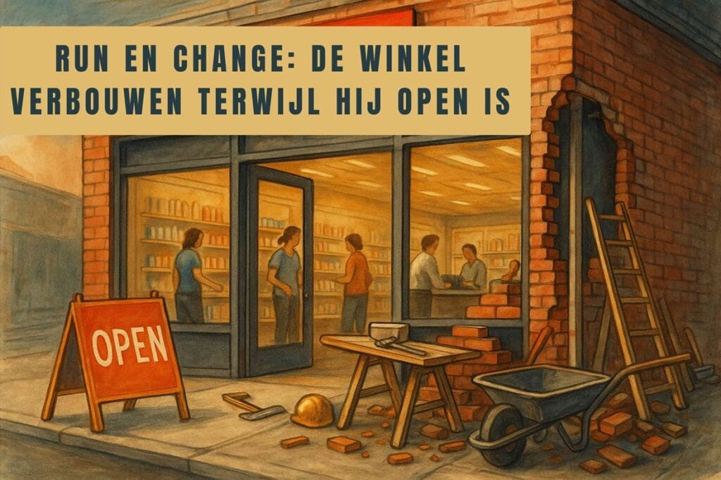 Run en Change: de winkel verbouwen terwijl hij open is