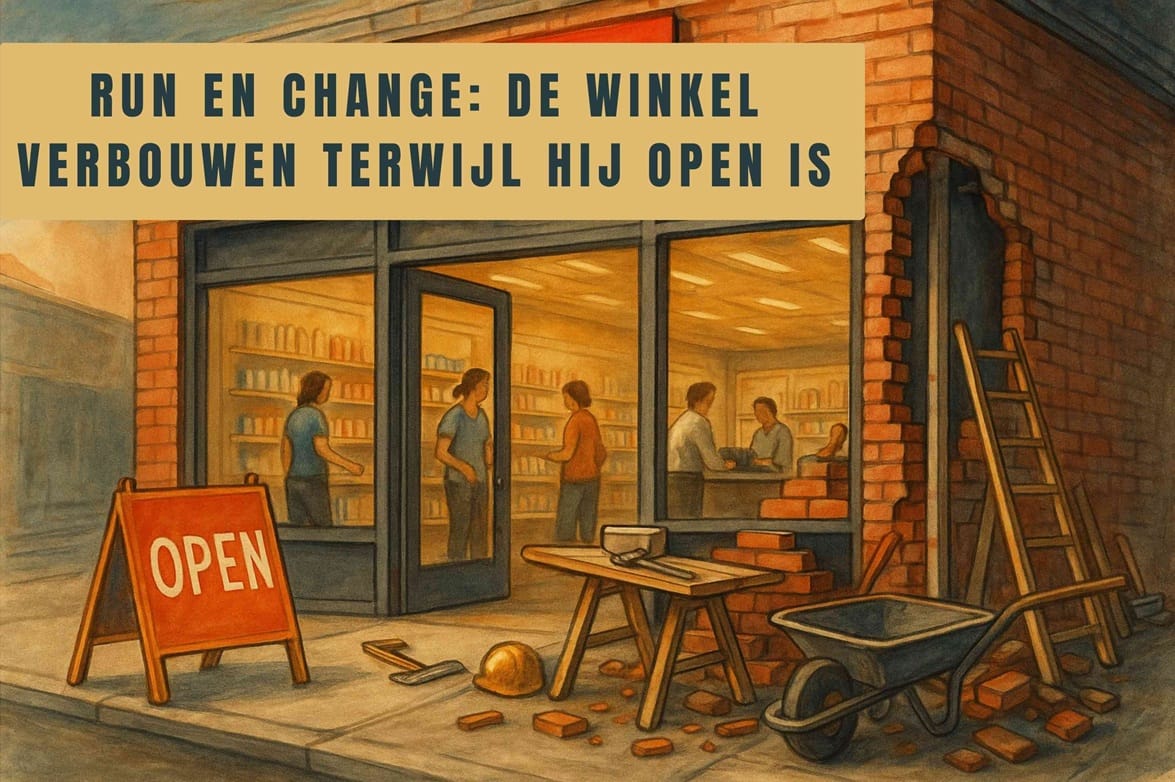 Run en Change: de winkel verbouwen terwijl hij open is