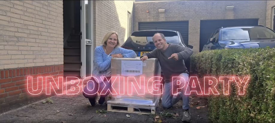 Unboxing party van ons boek: hoe word ik een kreeft