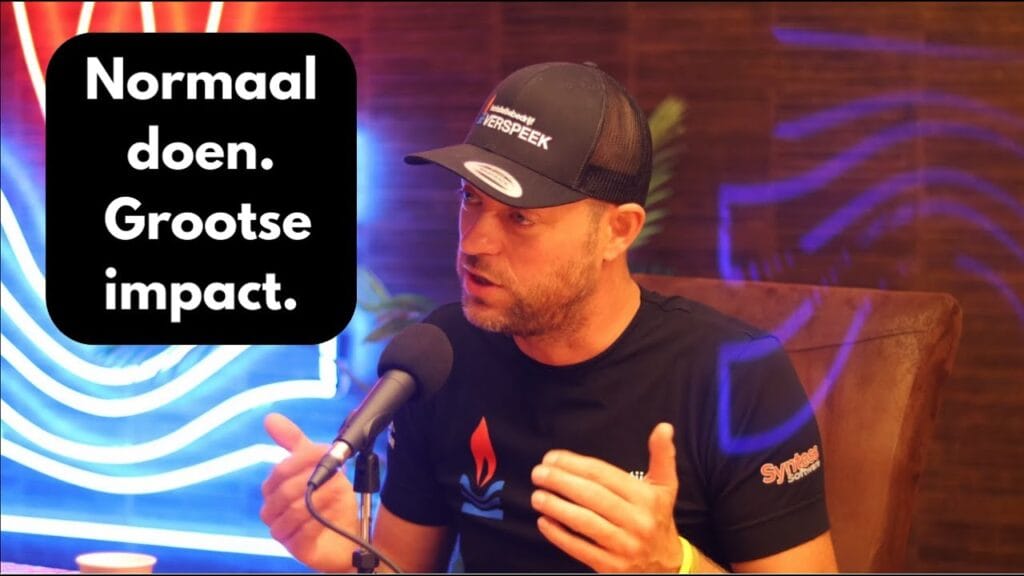 Springkussens als marketing? Ondernemen met passie en vertrouwen. Martijn Verspeek in Kreeft-podcast