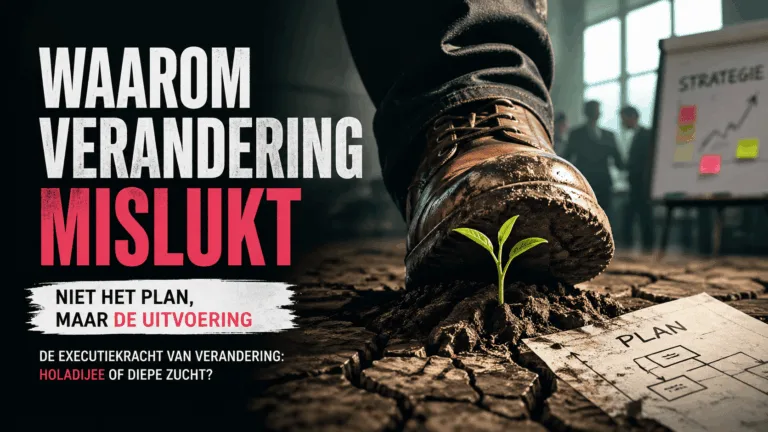 Waarom verandering mislukt, zelfs met een goed plan